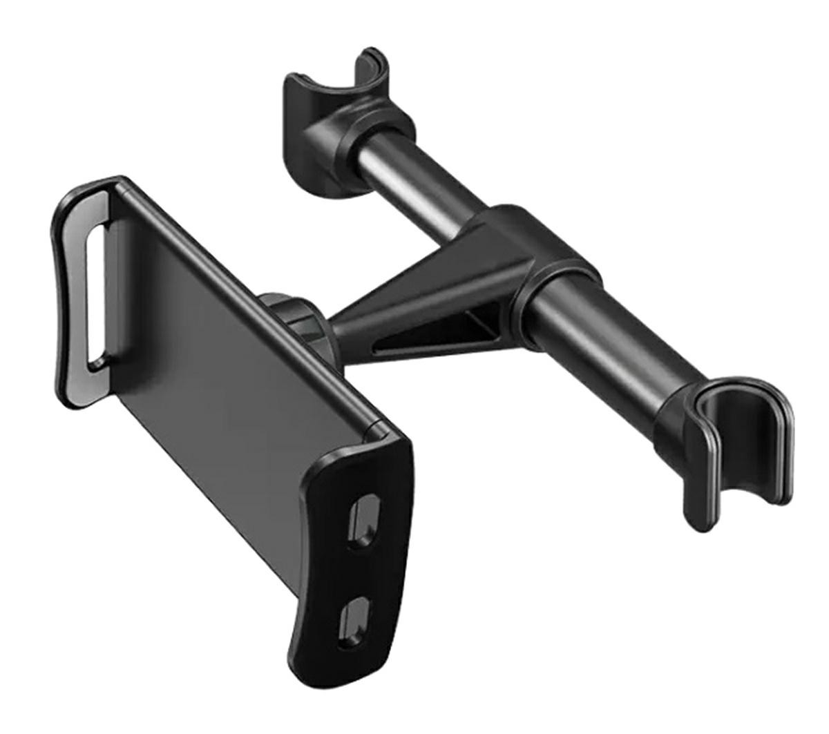 Suport auto tetiera, pentru telefon/tableta, plastic, negru - imagine 6